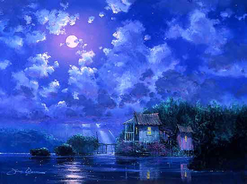 Moonlit Keys by James Coleman