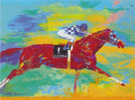 The Great Secretariat by LeRoy Neiman