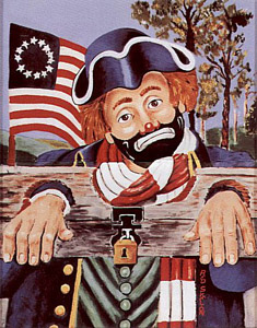 Independence Day (Porcelain) by Red Skelton