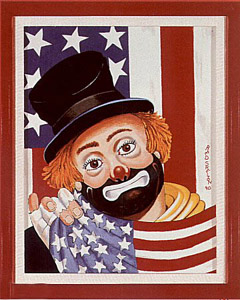 The All American (Porcelain) by Red Skelton