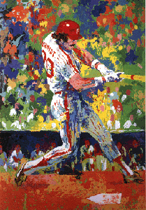 The Slugger, Mike Schmidt by LeRoy Neiman