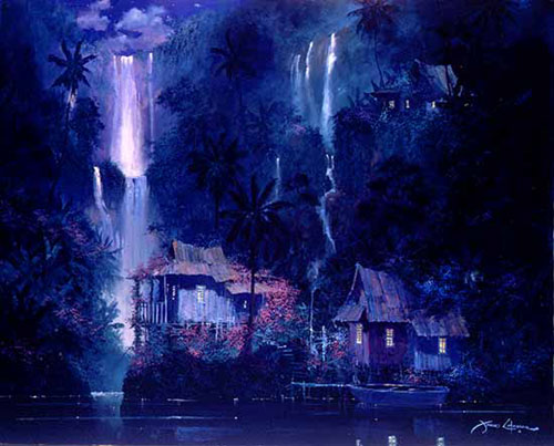 Tropical Dreamscape by James Coleman