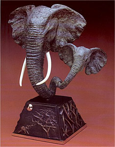 The Kiss (Elephants) by Paul Wegner