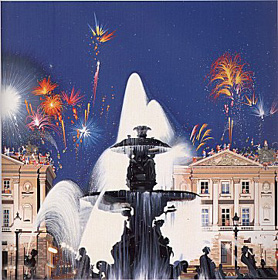 Fountain of the Concorde by Hiro Yamagata