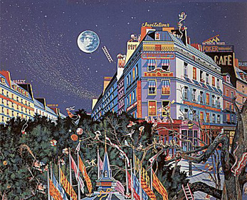 Full Moon by Hiro Yamagata