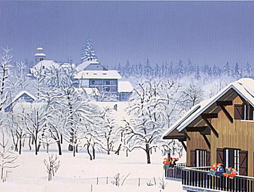 Skiing Lodge (in Grenoble) by Hiro Yamagata