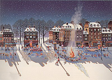 Snowfire by Hiro Yamagata