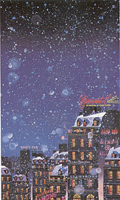 Snowy Night Swing by Hiro Yamagata